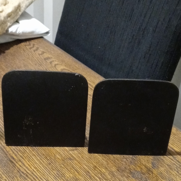 Antique Cast Iron Bookends - Picture 3 of 3